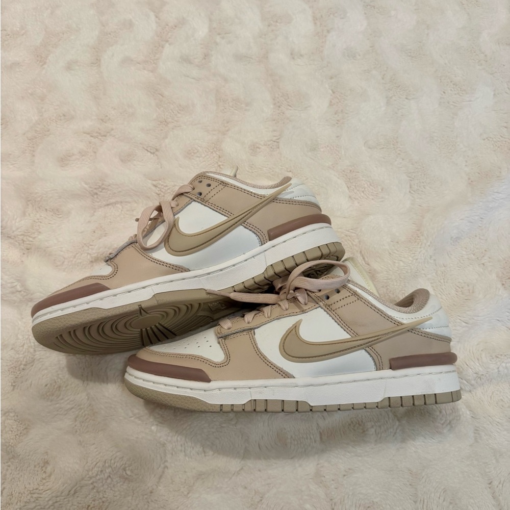NEW without Box Nike Dunk Low Twist Tan - Picture 4 of 8